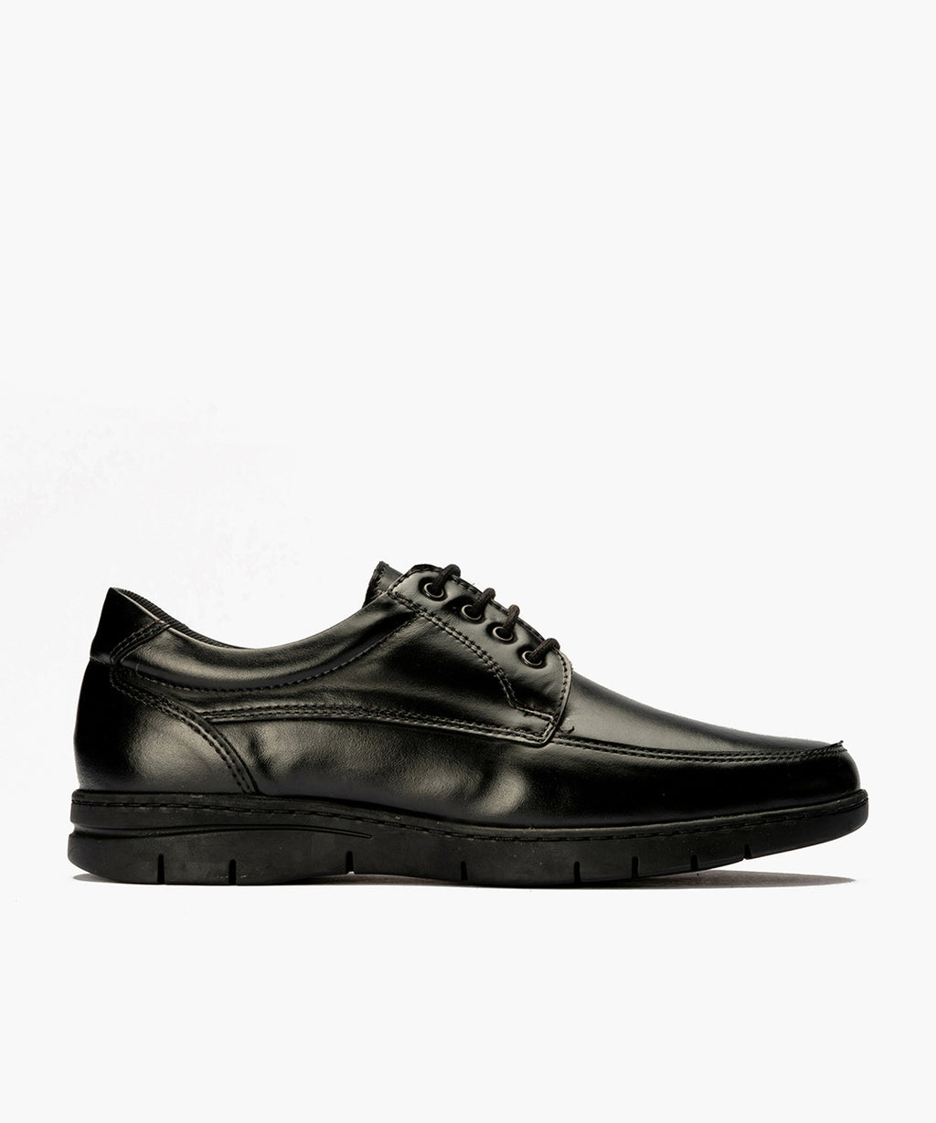 Zapato Blucher Hombre Negro