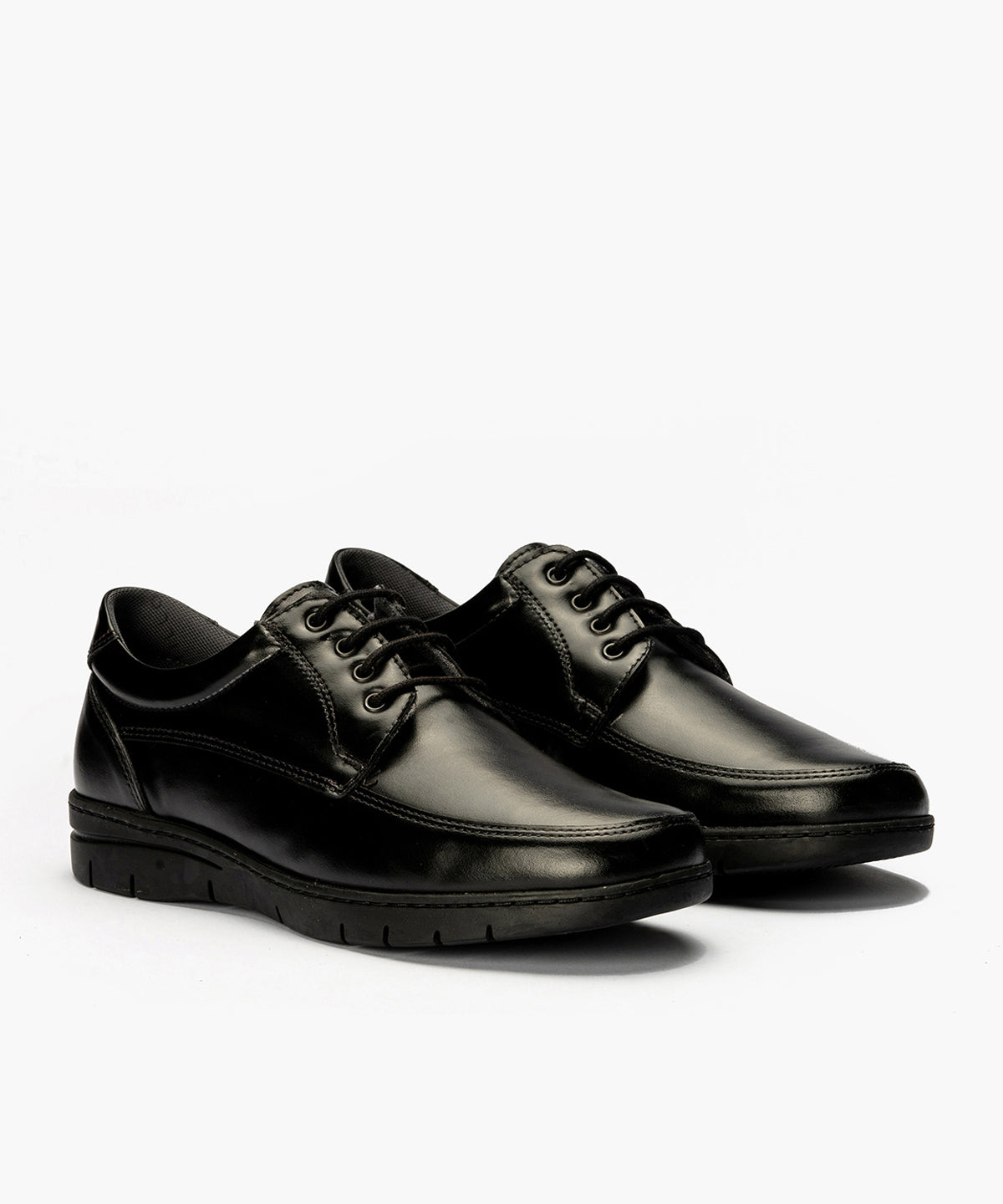 Zapato Blucher Hombre Negro