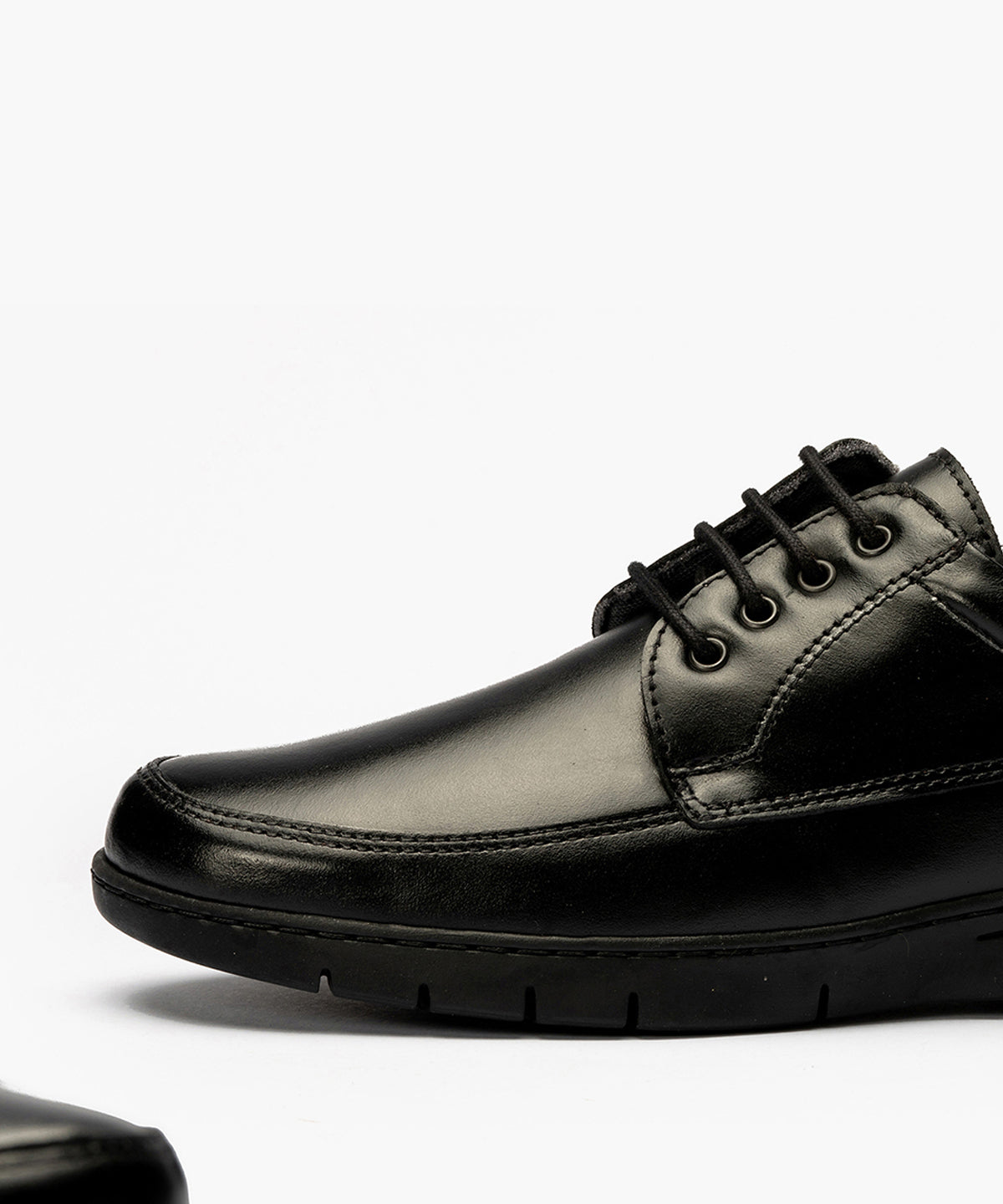 Zapato Blucher Hombre Negro