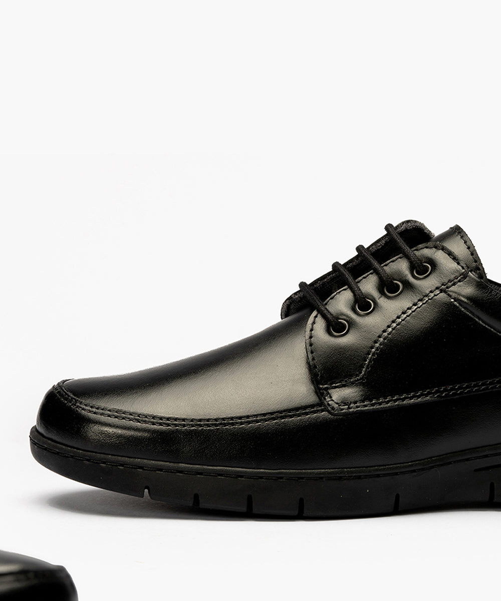 Zapato Blucher Hombre Negro