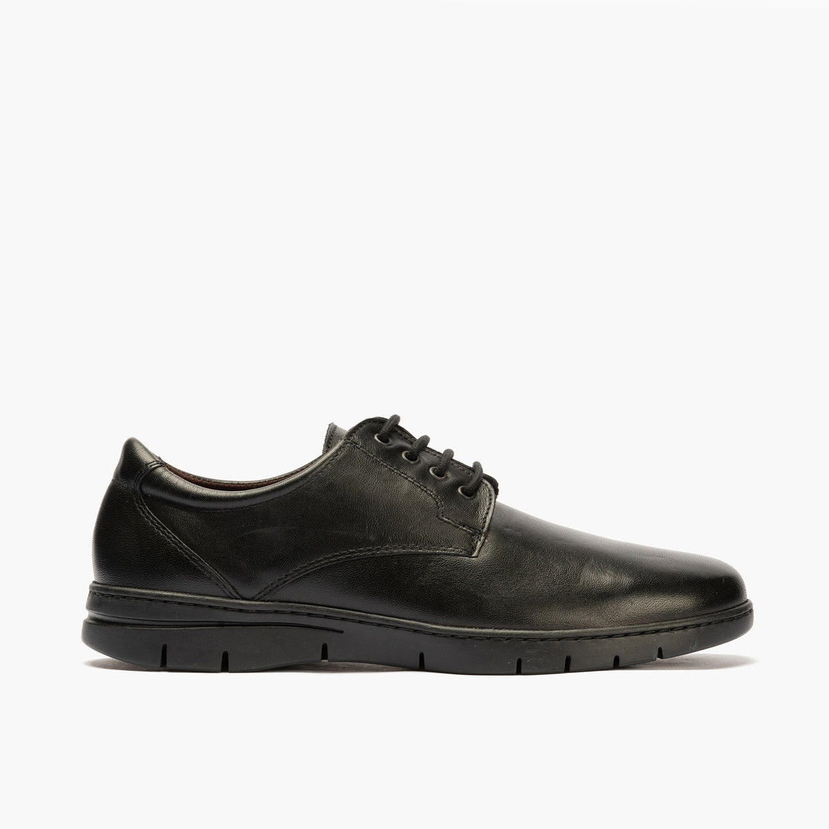 Zapato Blucher Hombre Negro