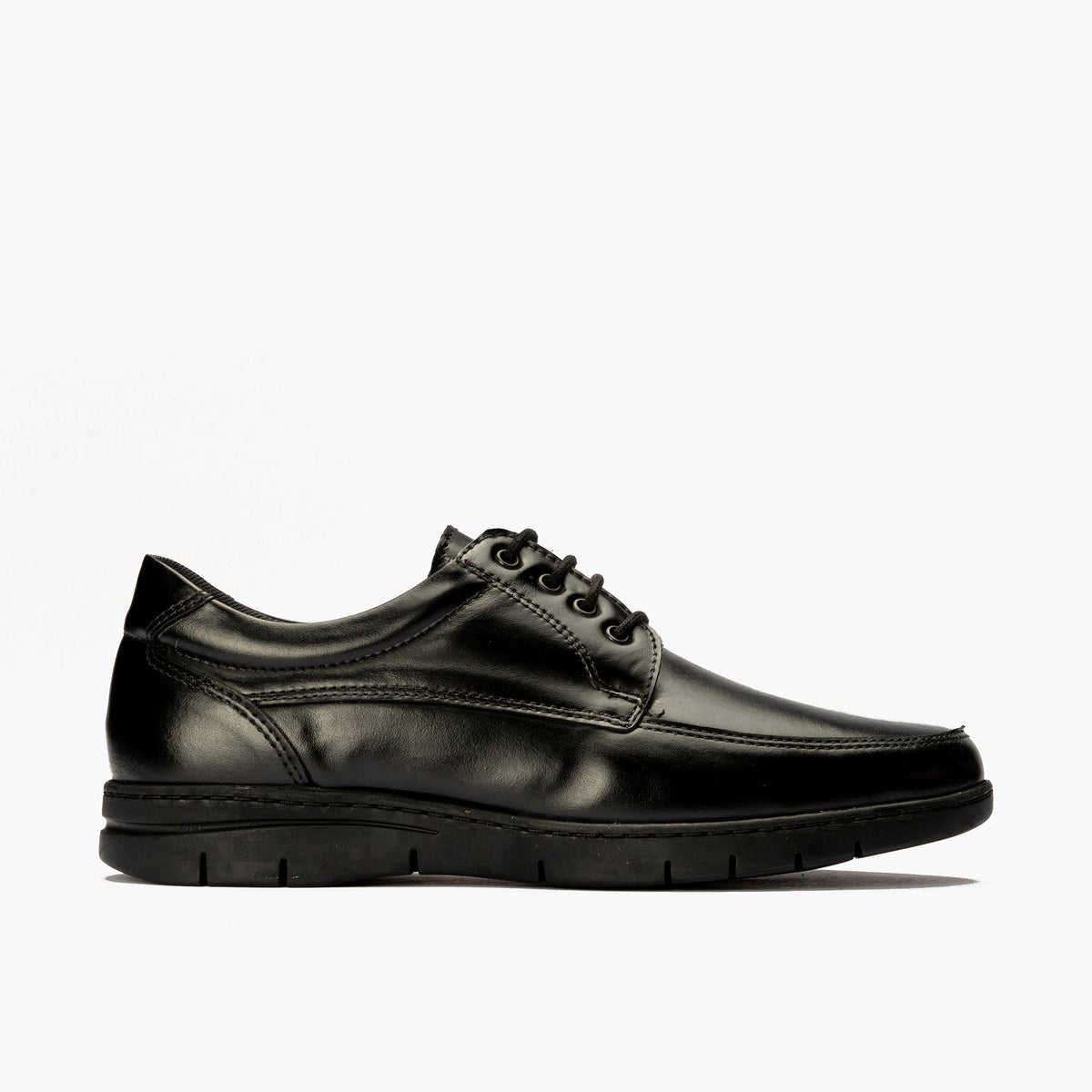 Zapato Blucher Hombre Negro