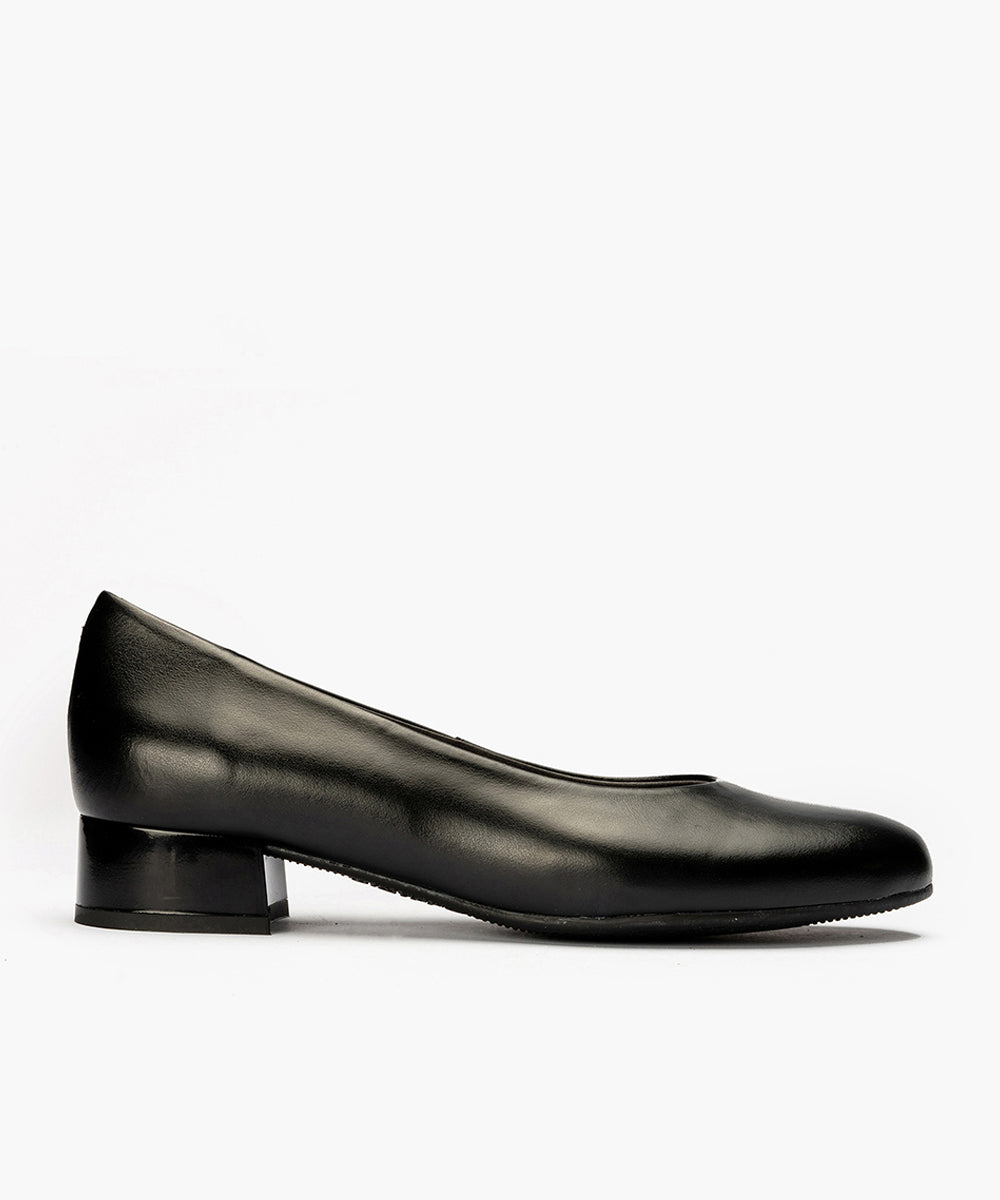 Zapato de Salón Tacón Negro