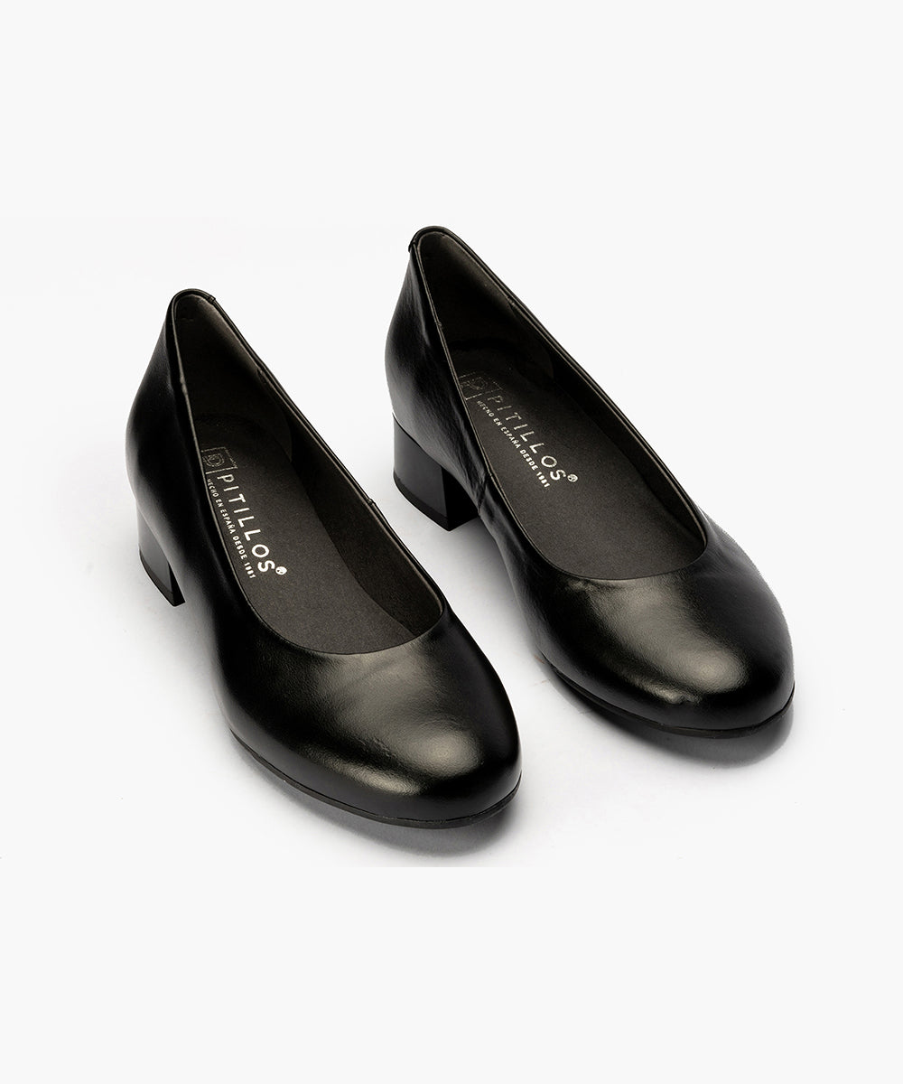 Zapato de Salón Tacón Negro