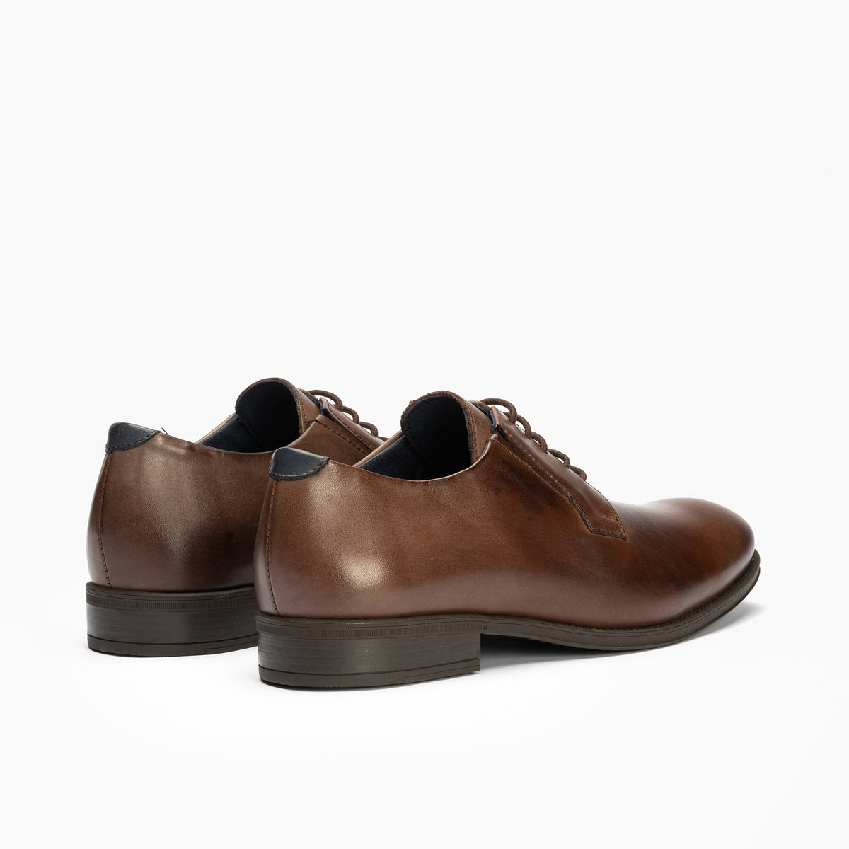 Zapato Blucher Tacón Hombre Marrón