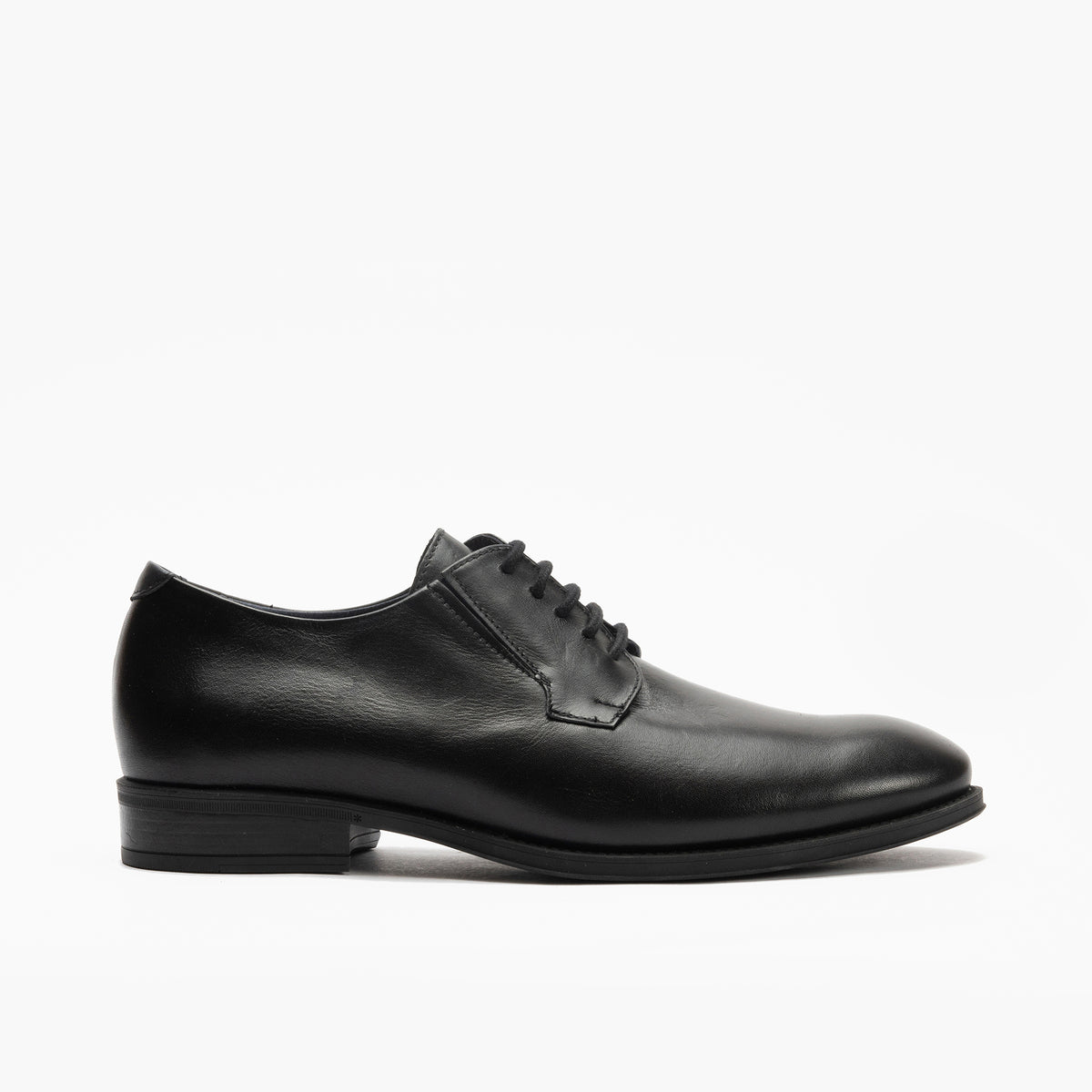 Zapato Blucher Tacón Hombre Negro