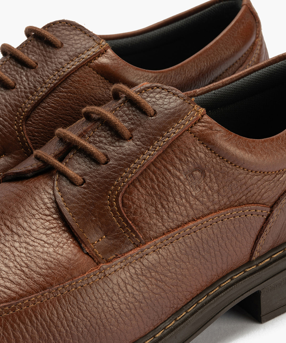 Zapato Blucher Hombre con Piel Bombeada Líbano
