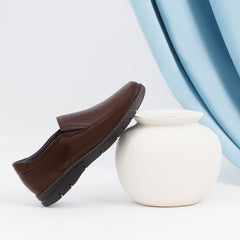 Mocasín Hombre Piel Marrón