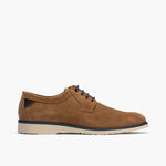 Blucher Marshall cordones hombre serraje marrón