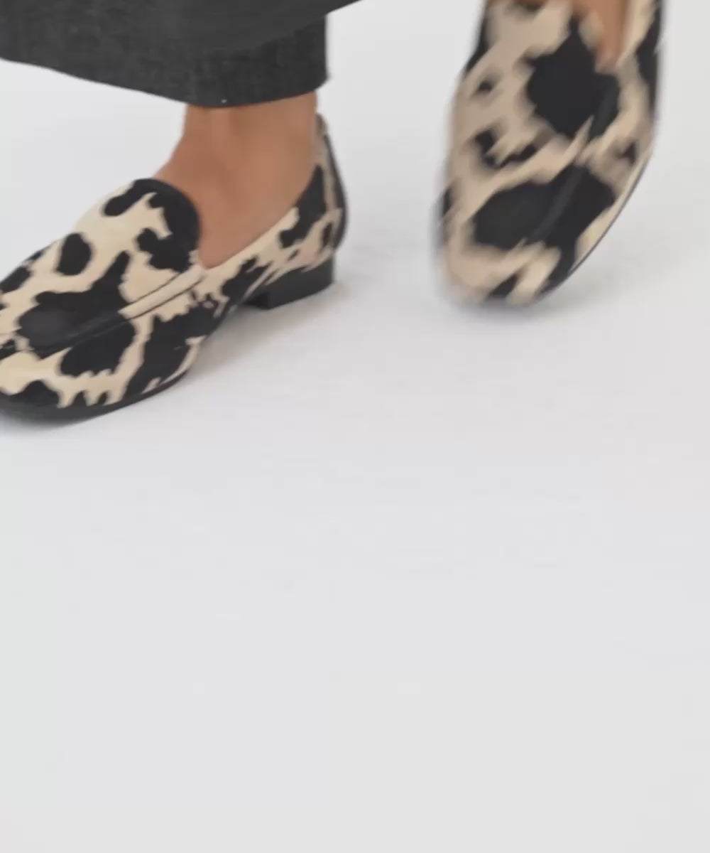 Goyesca en animal print Beige